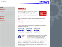 Tablet Screenshot of gearcalc.com